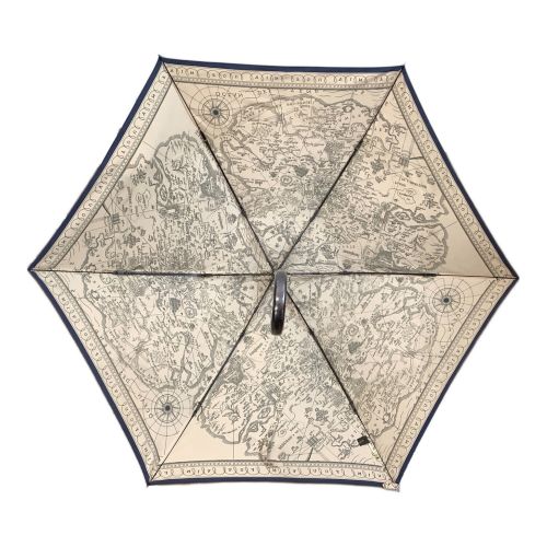 manipuri (マニプリ) マップ柄折りたたみ傘 収納袋欠品
