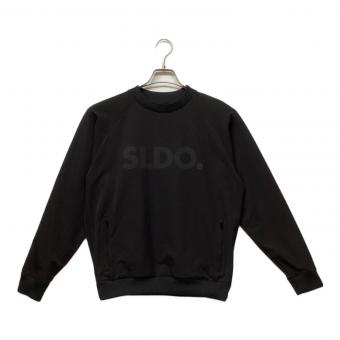 SLDO. (エスルド) ゴルフウェア(トップス) ダブルクロスストレッチプルオーバー メンズ SIZE S ブラック