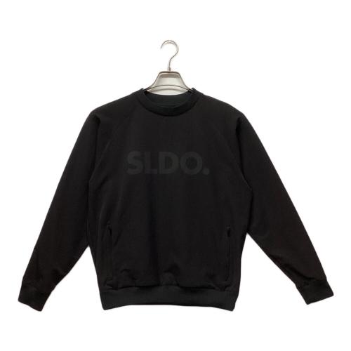 SLDO. (エスルド) ゴルフウェア(トップス) ダブルクロスストレッチプルオーバー メンズ SIZE S ブラック