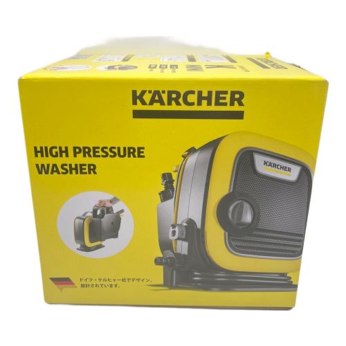 Karcher (ケルヒャー) 高圧洗浄クリーナー K MINI 2023年製 取扱説明書・自吸用ホース付 純正バッテリー 50Hz／60Hz