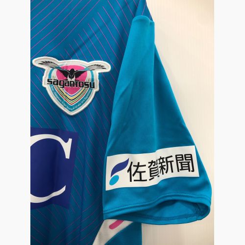 NEW BALANCE (ニューバランス) サガン鳥栖 2018 ホーム レプリカ ユニフォーム メンズ SIZE L ブルー #9 フェルナンド・トーレス JMTF8900