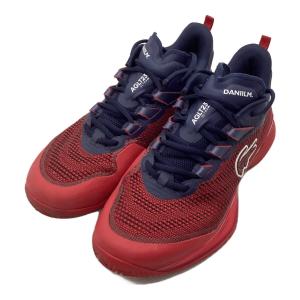 LACOSTE (ラコステ) スポーツシューズ メンズ USA7(25cm相当) レッド×ネイビー URTRA MC 1242 SMA AG-LT23