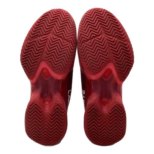 LACOSTE (ラコステ) スポーツシューズ メンズ USA7(25cm相当) レッド×ネイビー URTRA MC 1242 SMA AG-LT23