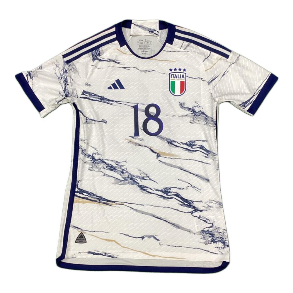 イタリア代表 サッカーユニフォーム SIZE M ホワイト ニコロ・バレッラ
