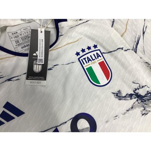 イタリア代表 サッカーユニフォーム SIZE M ホワイト ニコロ・バレッラ【18】2023年アウェイ adidas オーセンティック