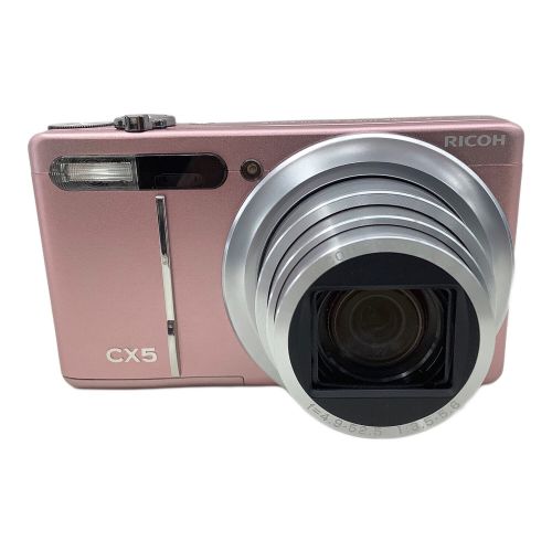 RICOH コンパクトデジタルカメラ CX5 ローズピンク