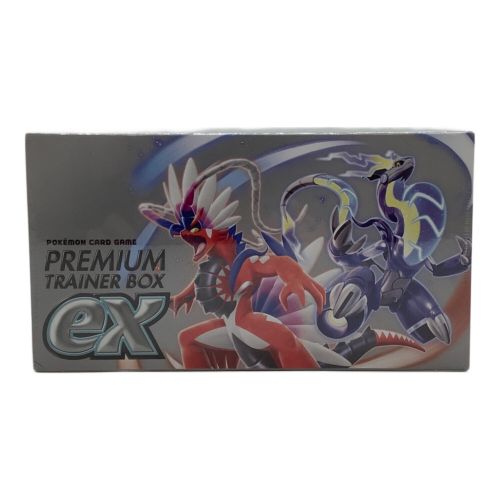 ポケモンカード 未開封品 ポケモンカード スカーレット＆バイオレット プレミアムトレーナーボックスex