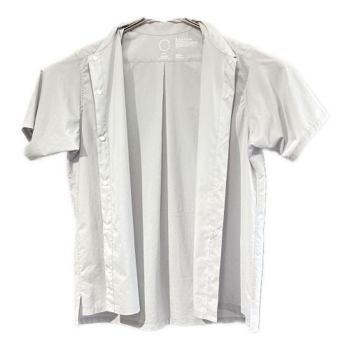 山と道 (ヤマトミチ) UL Short Sleeve Shirt メンズ SIZE M ライトグレー