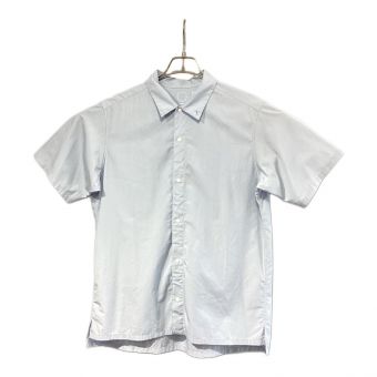 山と道 (ヤマトミチ)  Bamboo Short Sleeve Shirt メンズ SIZE M スカイブルー