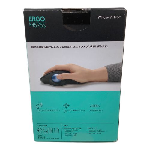 LOGICOOL (ロジクール) マウス ERGO M575 Wireless Trackball Mouse