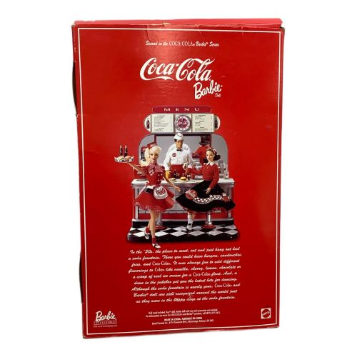 Mattel (マテル) バービー人形 Coca Cola