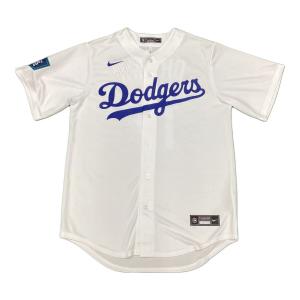 ロサンゼルス・ドジャース 応援グッズ SIZE M ホワイト 大谷翔平【17】MLB World Tour ソウルシリーズ MLBマーク ホーム NIKE ユニフォーム レプリカ