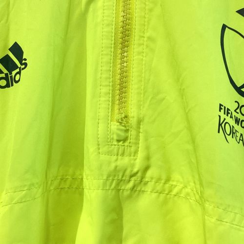 adidas (アディダス) アノラックパーカー メンズ SIZE S イエロー 2002 FIFA WORLD CUP KOREA JAPAN 日韓ワールドカップ スタッフジャージ サッカー