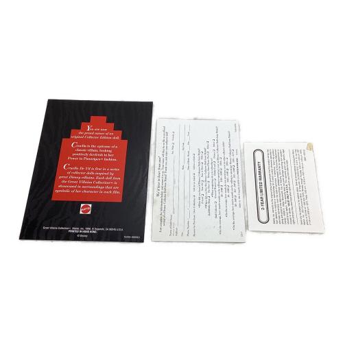 Mattel (マテル) 人形 101 クルエラ ディズニーコレクション