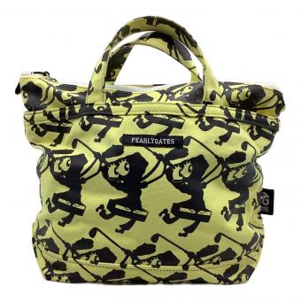 PEARLY GATES (パーリーゲイツ) キャンバスカートバッグ イエロー
