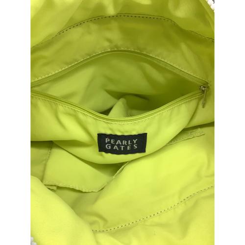 PEARLY GATES (パーリーゲイツ) キャンバスカートバッグ イエロー