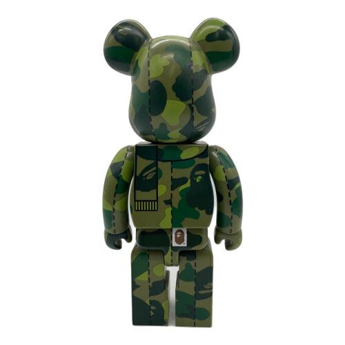MEDICOM TOY (メディコム・トイ) フィギュア ※内部ブリスターヤケ有 A BATHING APE B@000BAPE 1st camo 400% BE@RBRICK 400%