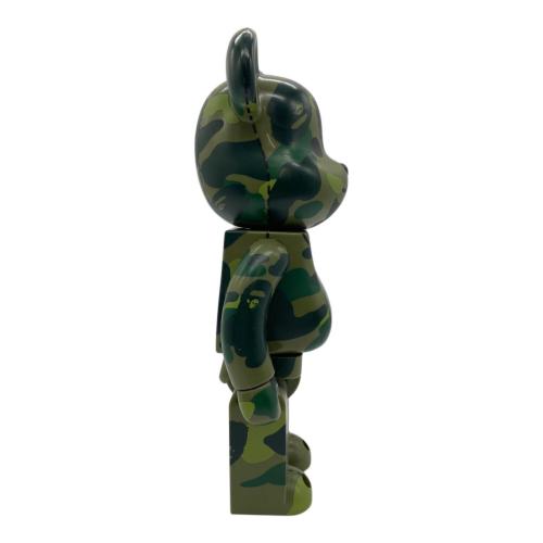 MEDICOM TOY (メディコム・トイ) フィギュア ※内部ブリスターヤケ有 A BATHING APE B@000BAPE 1st camo 400% BE@RBRICK 400%