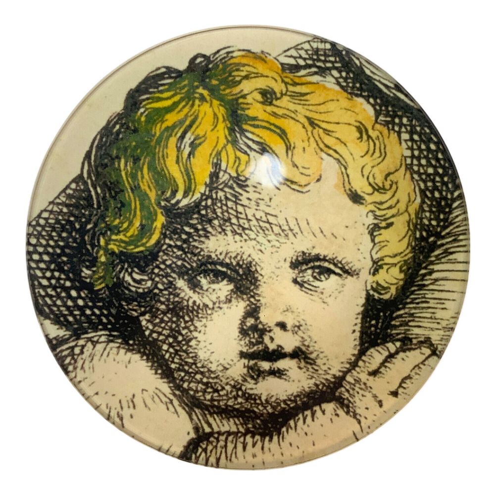 JOHN DERIAN デコパージュ プレート ジョンデリアン 飾り皿 John