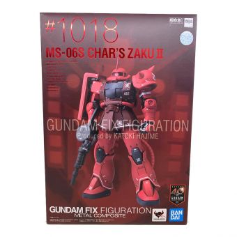 BANDAI (バンダイ) 超合金 CHAR'S ZAKUII GUNDAM FIX FIGURATION METAL COMPOSITE MS-06S