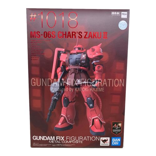 BANDAI (バンダイ) 超合金 CHAR'S ZAKUII GUNDAM FIX FIGURATION METAL COMPOSITE MS-06S