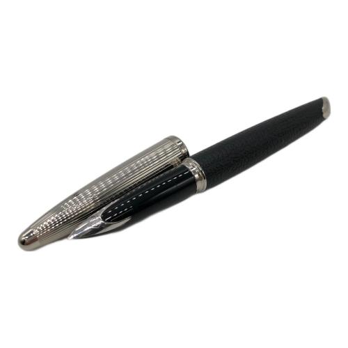 WATERMAN (ウォーターマン) 万年筆 ブラック スペシャルエディション カレン ペン先18K/750、持ち手レザー