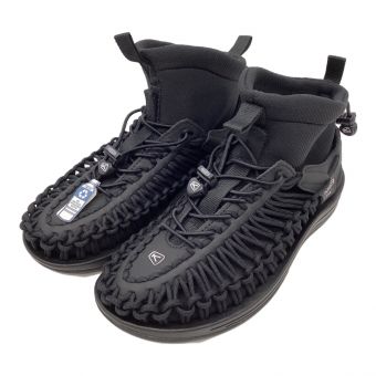 KEEN (キーン) アウトドアシューズ メンズ SIZE 26cm ブラック UNEEK HT MID