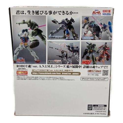 BANDAI (バンダイ) フィギュア ROBOT魂 MS-06S ZAKUII  Ver.ANIME クリアカラー