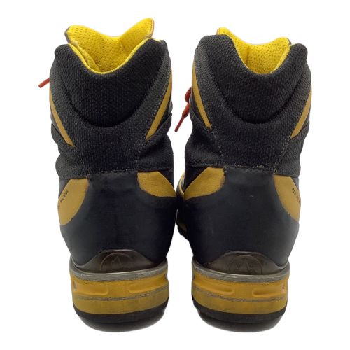 LA SPORTIVA (スポルティバ) トレッキングシューズ メンズ SIZE 42 ブラック×イエロー ハイカット(ハードソール) TRANGO ALP EVO GTX