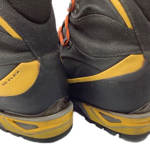 LA SPORTIVA (スポルティバ) トレッキングシューズ メンズ SIZE 42 ブラック×イエロー ハイカット(ハードソール) TRANGO ALP EVO GTX