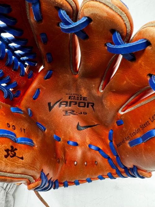 NIKE (ナイキ) 軟式グローブ レッド 内野用 ダイヤモンドエリート VAPOR R-19