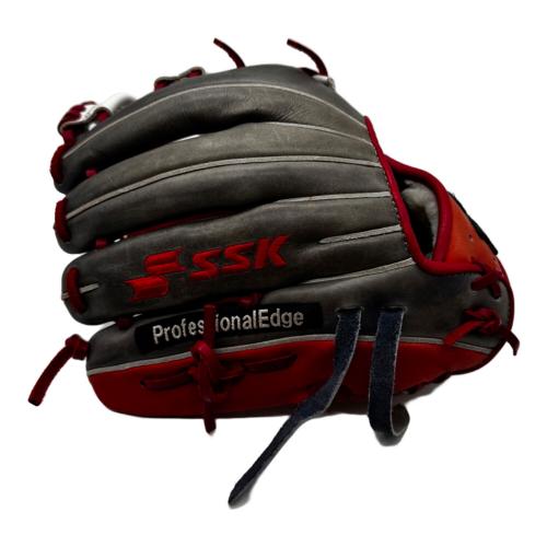SSK (エスエスケイ) 硬式グローブ グレー プロフェッショナルエッジ 内野用