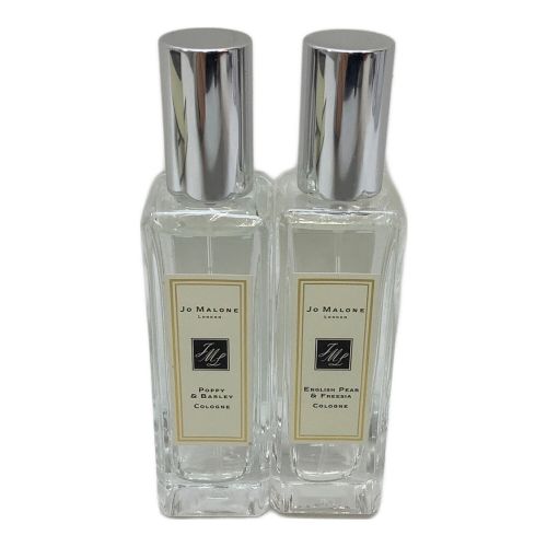 JO MALONE (ジョーマローン) オーデコロンセット イングリッシュペアー&フリージア コロン/ポピー & バーリー コロン 30ml×2 残量80%-99%