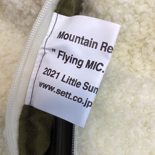 MOUNTAIN RESEARCH (マウンテンリサーチ) 収納ケース ホワイト Flying MIC Bear