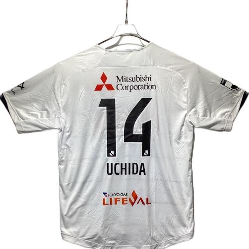 FC東京 (エフシートウキョウ) サッカーユニフォーム SIZE 3XL ホワイト 内田 宅哉【14】2022年アウェイユニフォーム NEW BALANCE JMTF2362