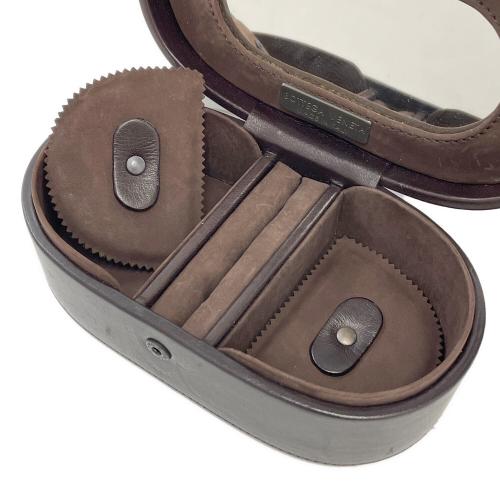 BOTTEGA VENETA (ボッテガベネタ) ジュエリーボックス イントレチャート ブラウン スレ有