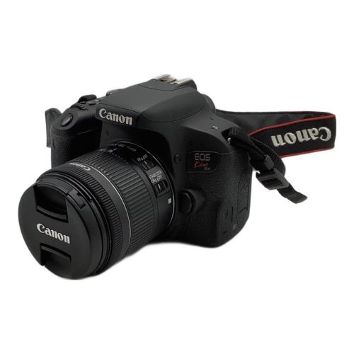 CANON (キャノン) デジタル一眼レフカメラ レンズ：EF-S 18-55mm EOS Kiss X9i 2580万画素 専用電池 101021001913