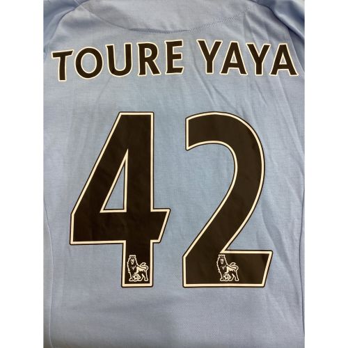 UMBRO (アンブロ) サッカーユニフォーム メンズ SIZE 38 ブルー ヤヤトゥーレ【42】マンチェスターシティ