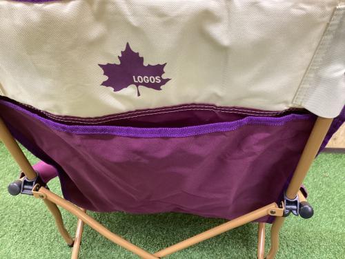 LOGOS (ロゴス) あぐらチェア オリックス優勝記念2022口ゴ入り パープル 73311001