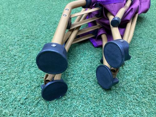 LOGOS (ロゴス) あぐらチェア オリックス優勝記念2022口ゴ入り パープル 73311001