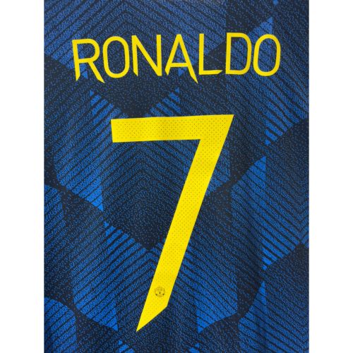 adidas (アディダス) サッカーユニフォーム メンズ O ブルー #7 RONALDO MANCHESTER UNITED FC GM4617