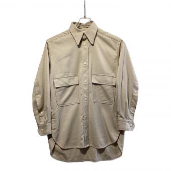 UJOH DANSKIN (ウジョウ ダンスキン) ジャージトップ レディース SIZE L ベージュ POCKET SHIRTS BLOUSON DU321304