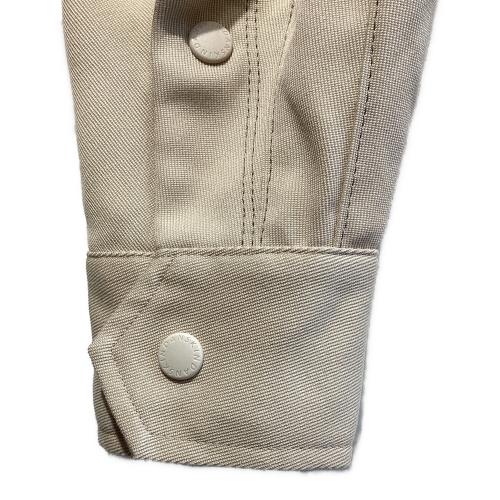 UJOH DANSKIN (ウジョウ ダンスキン) ジャージトップ レディース SIZE L ベージュ POCKET SHIRTS BLOUSON DU321304