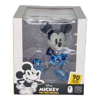 MEDICOM TOY (メディコムトイ) フィギュア BLUE CAMO A BATHING APE Disney VCD BAPE(R) MICKEY MOUSE COLOR Ver.