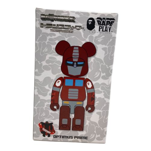 MEDICOM TOY (メディコムトイ) BE@RBRICK × TRANSFORMERS A BATHING APE TAKARA TOMY オプティマスプライム TRANSFORMERS