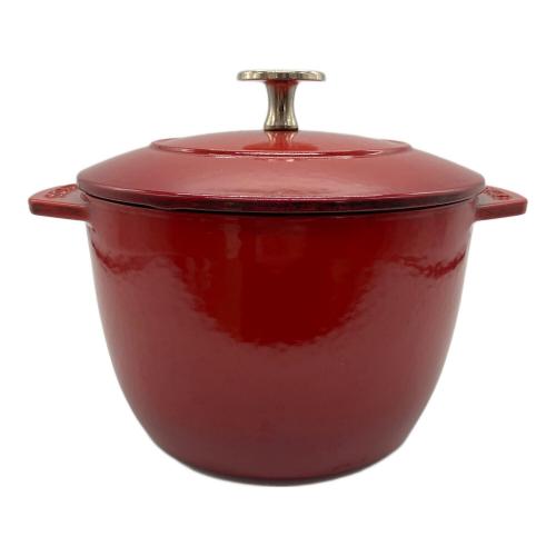 Staub (ストウブ) ラ・ココット de GOHAN 16cm チェリーレッド