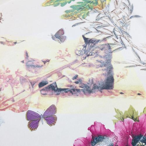 比留間郁美 プレート