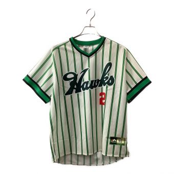 福岡ソフトバンクホークス 応援グッズ SIZE L KANSAI CLASSIC 2017限定復刻 Majestic ユニフォーム 今宮【2】