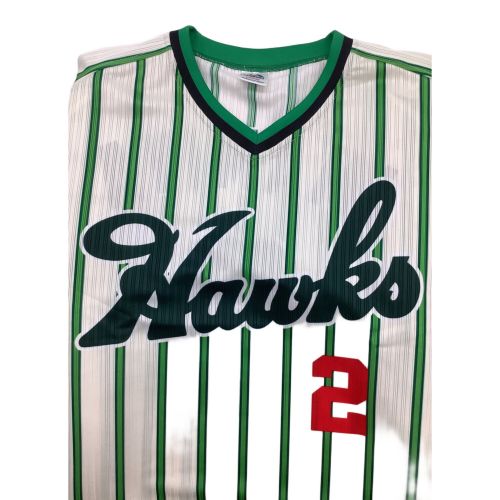 福岡ソフトバンクホークス 応援グッズ SIZE L KANSAI CLASSIC 2017限定復刻 Majestic ユニフォーム 今宮【2】
