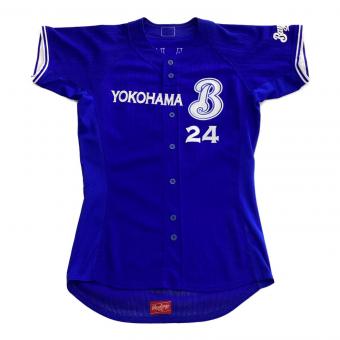 横浜DeNAベイスターズ (ベイスターズ) 応援グッズ SIZE L ブルー 06-08ビジター ユニフォーム 寺原【24】 プロ仕様モデル